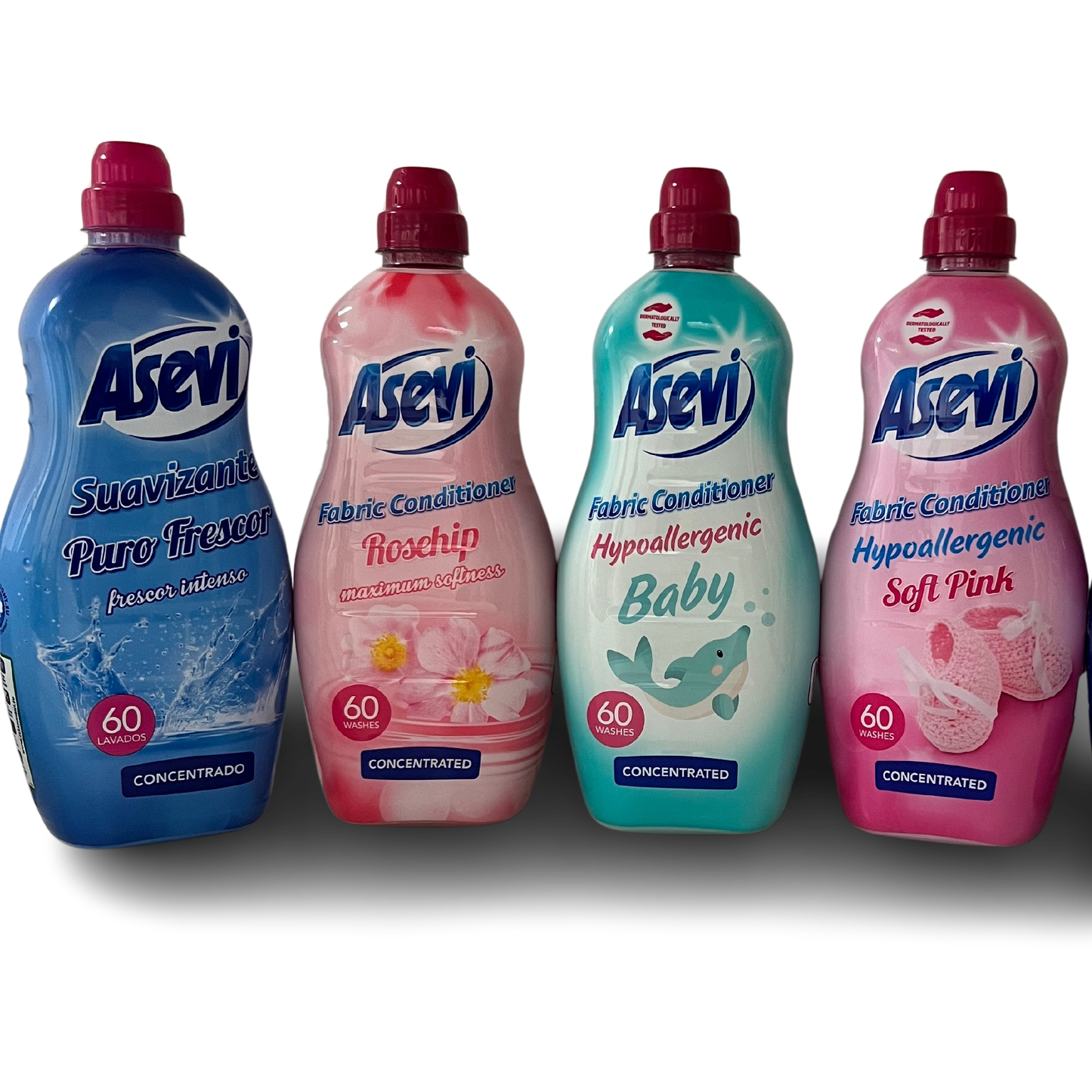 Asevi Fabric Conditioners - 60 Wash