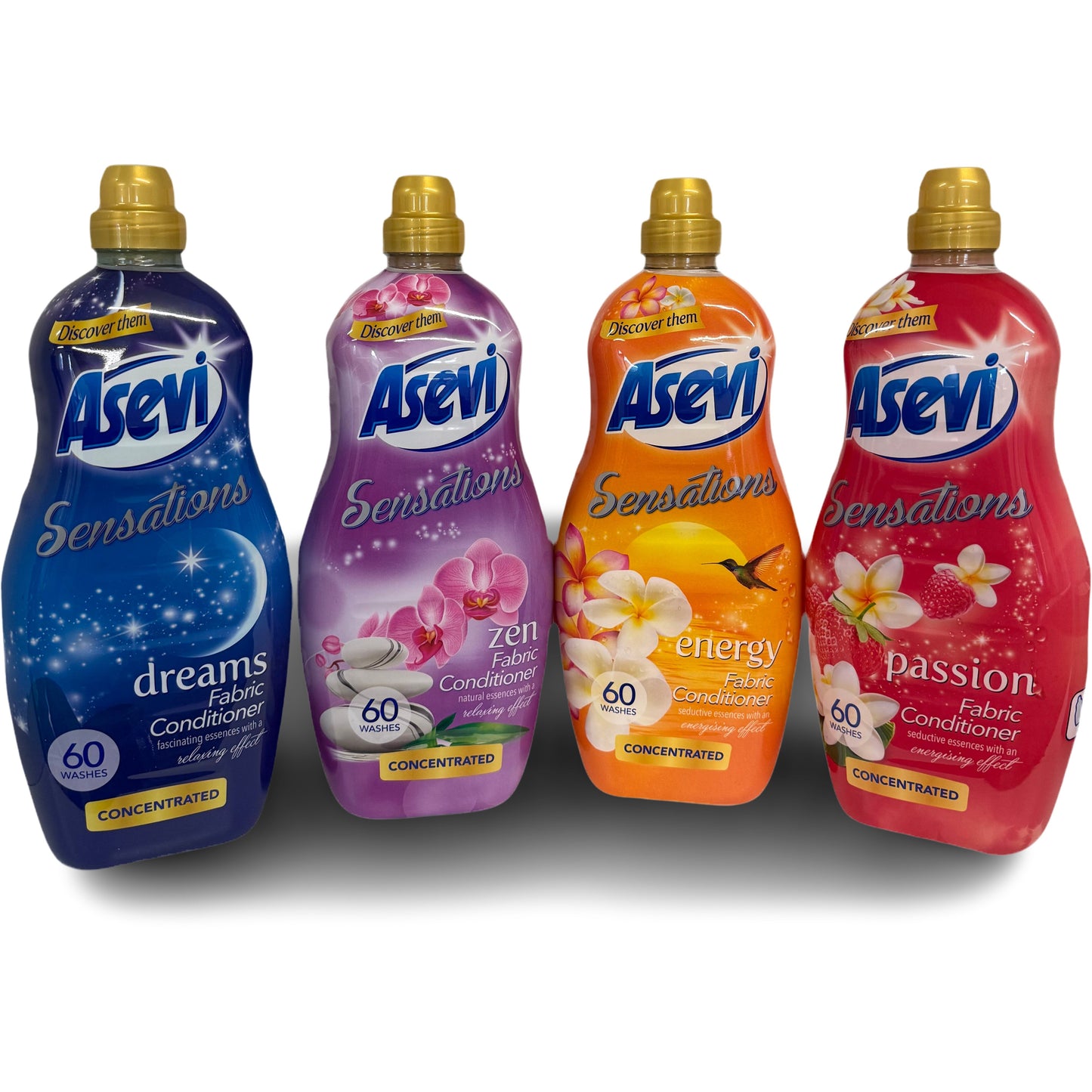 Asevi Fabric Conditioners - 60 Wash