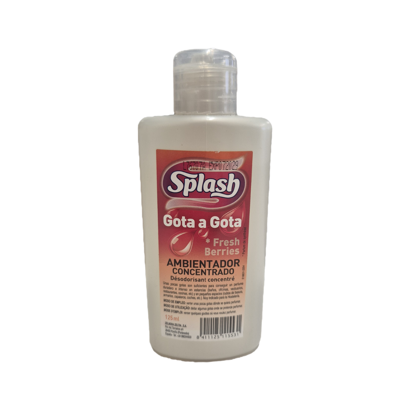 Splash toilet drops 125ml