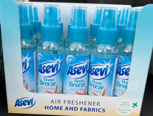 Asevi Air & Fabric Spray To-Go 95ml - Ocean Breeze
